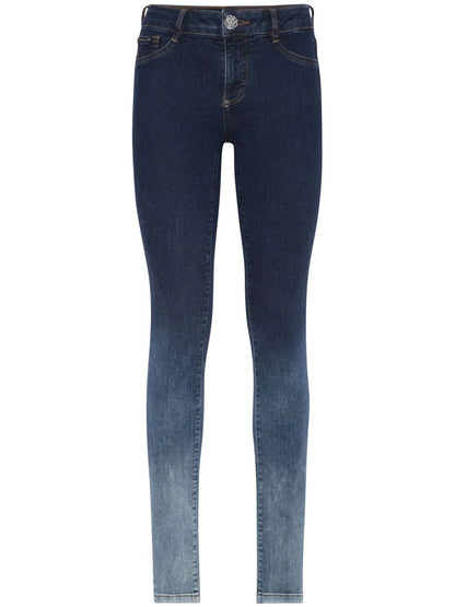 Logo-Appliqué Skinny Jeans