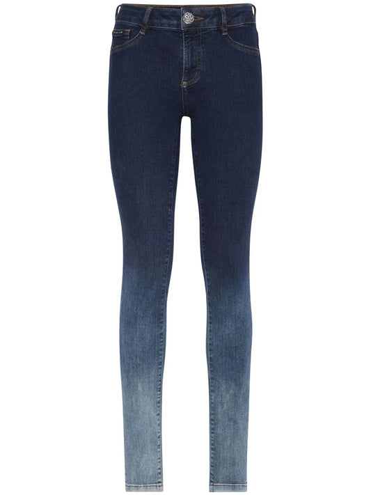 Logo-Appliqué Skinny Jeans