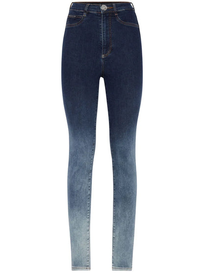 High-Waist Skinny Jeans