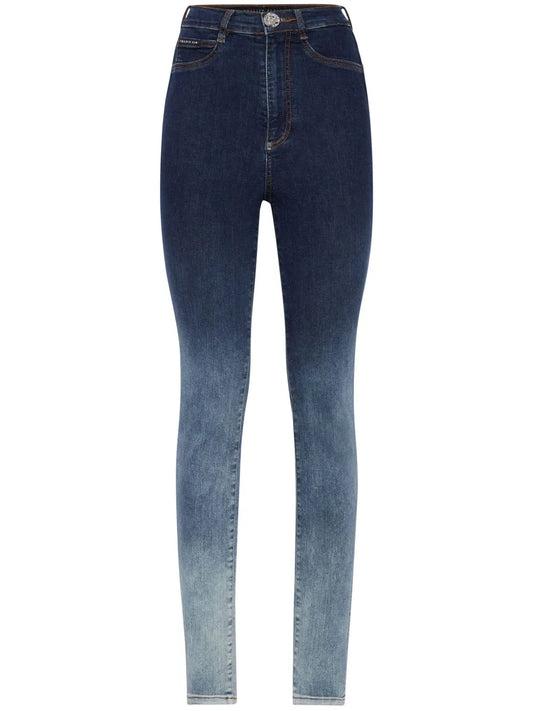 High-Waist Skinny Jeans
