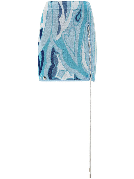 Lurex Mini Skirt