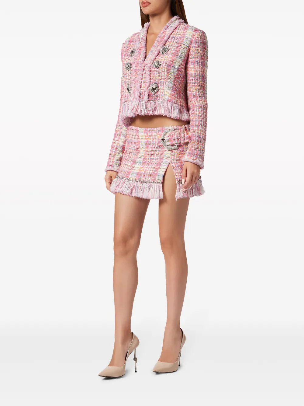 Tweed Mini Skirt