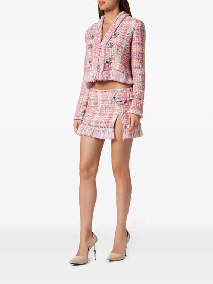 Tweed Mini Skirt