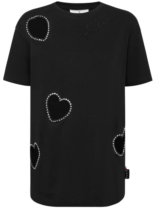 Logo-Patch Cotton T-Shirt