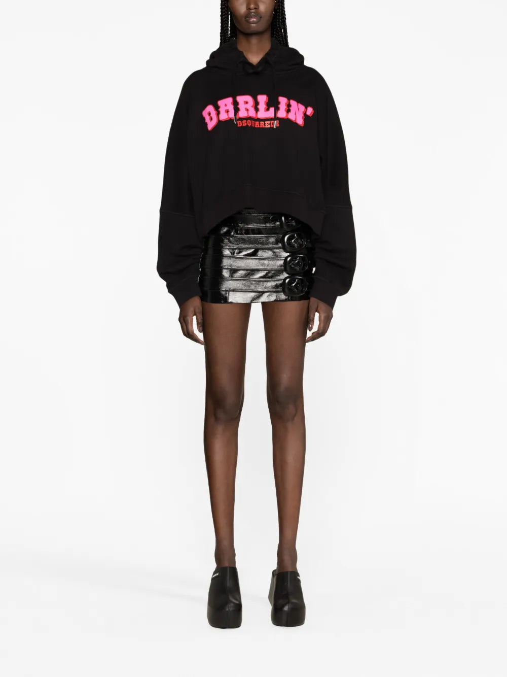 Darlin' Logo-Print Cotton Hoodie