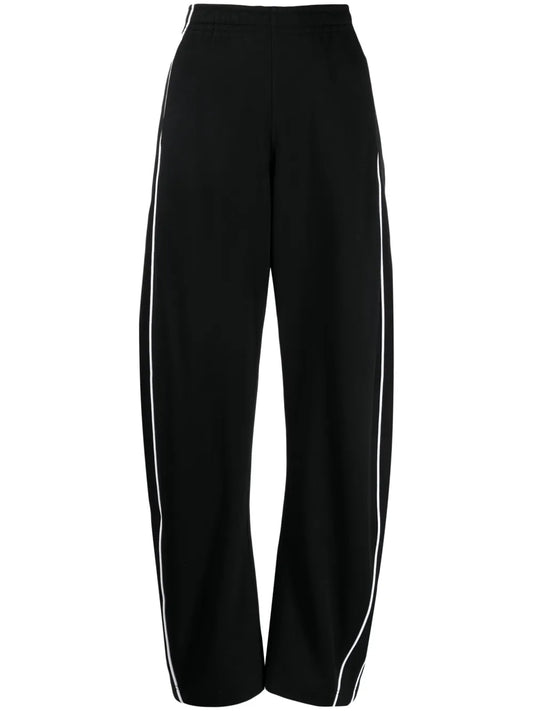 Side-Stripe Cotton Track Pants