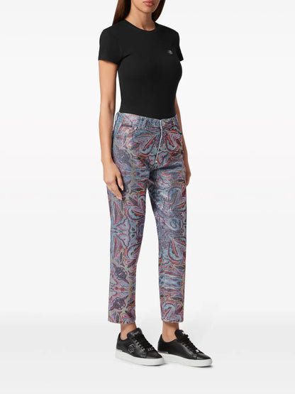 Crystal Circus Cropped Jeans