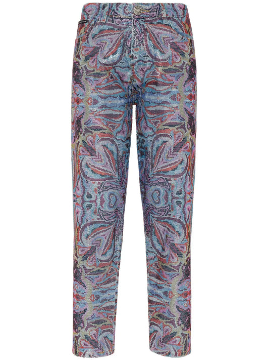 Crystal Circus Cropped Jeans