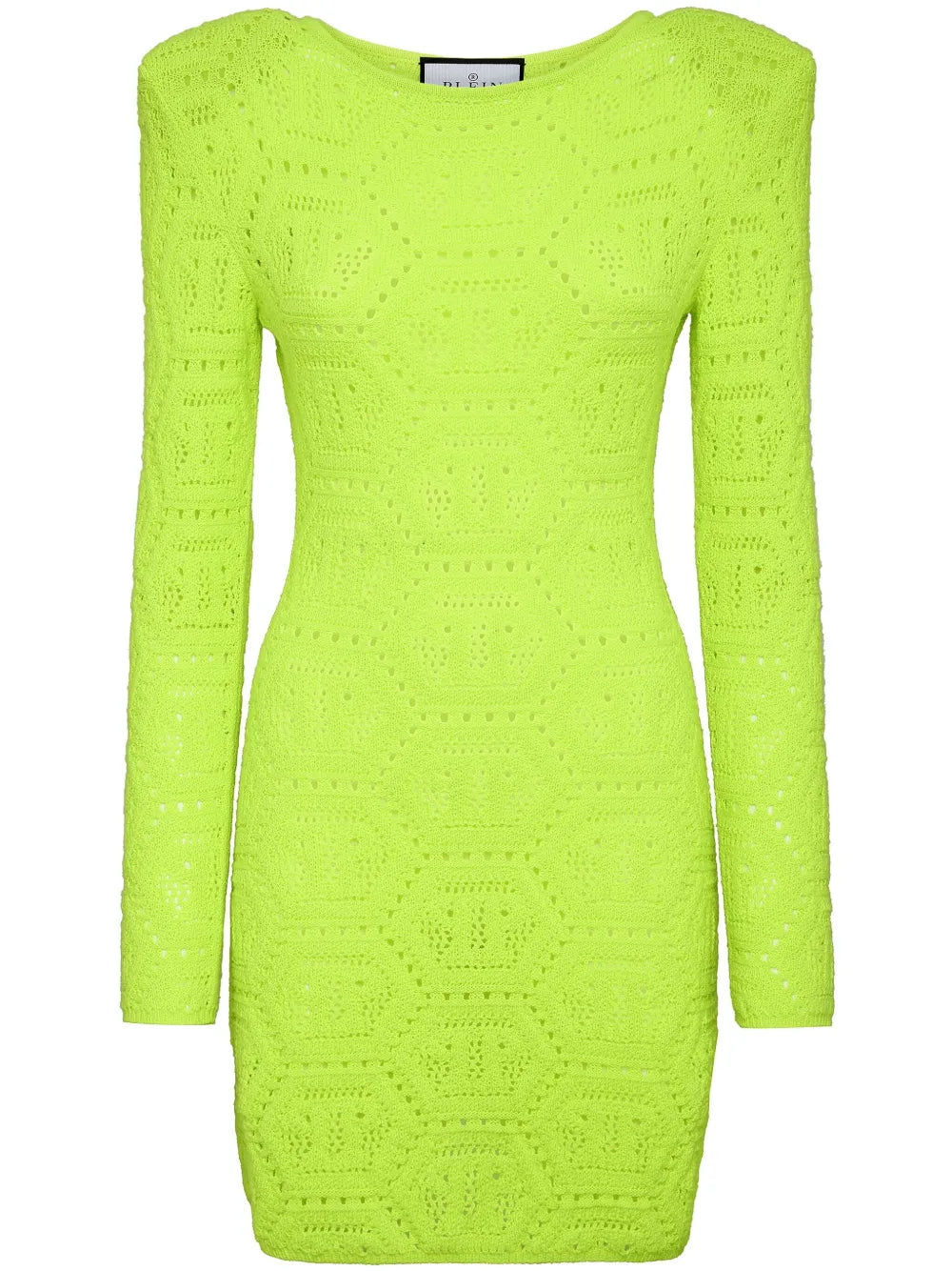 Monogram-Intarsia Mini Dress