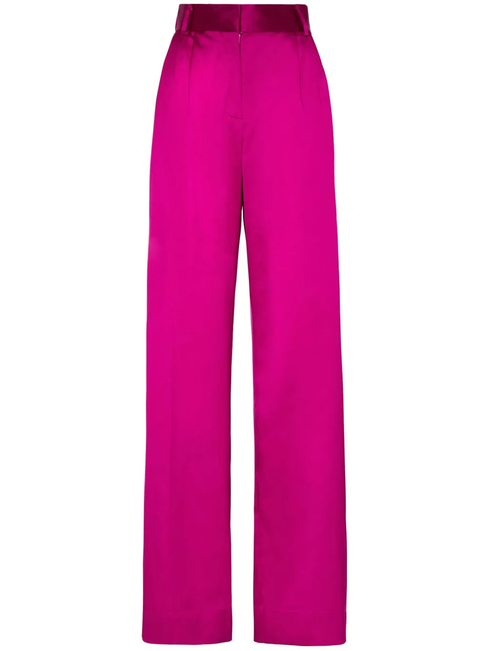 High-Waisted Wide-Leg Trousers