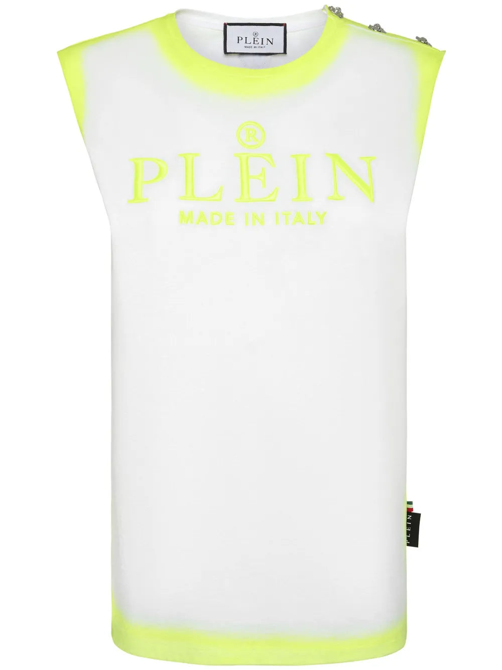 Logo-Embroidered Cotton Tank Top