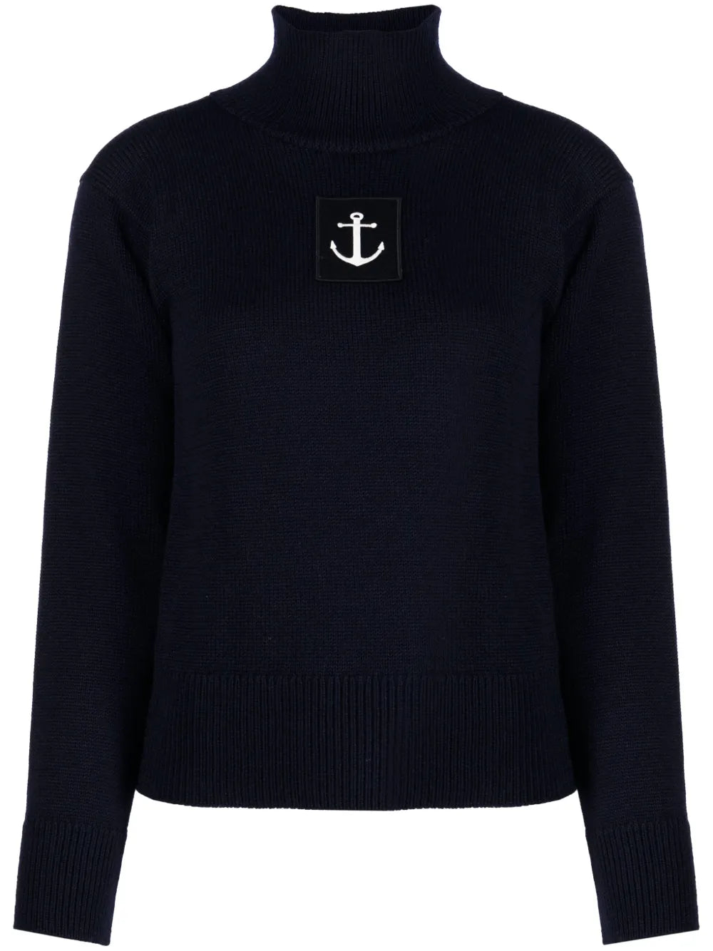 Logo-Patch High-Neck Jumper
