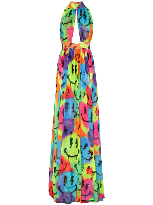 Smile Chiffon Maxi Dress