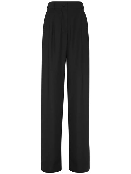 High-Waisted Tailored Trousers