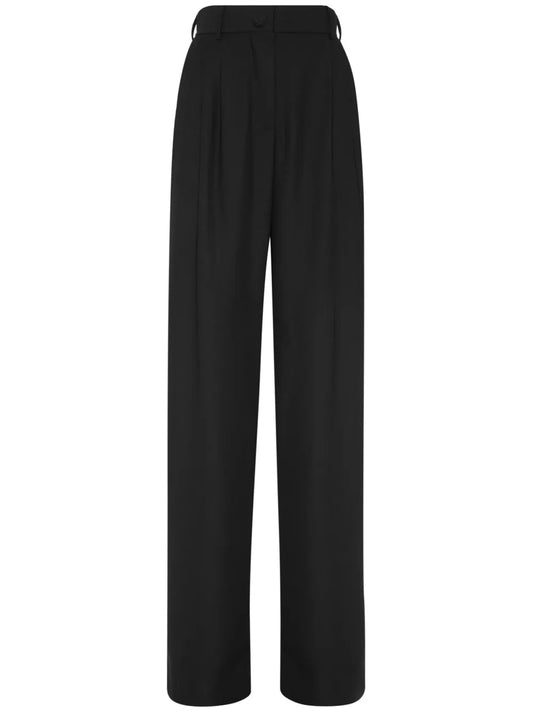 High-Waisted Tailored Trousers
