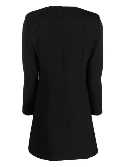 Loguette V-Neck Minidress