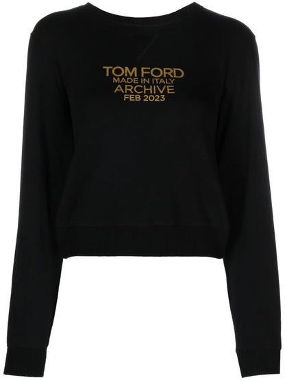 Logo-Print Cotton Sweatshirt
