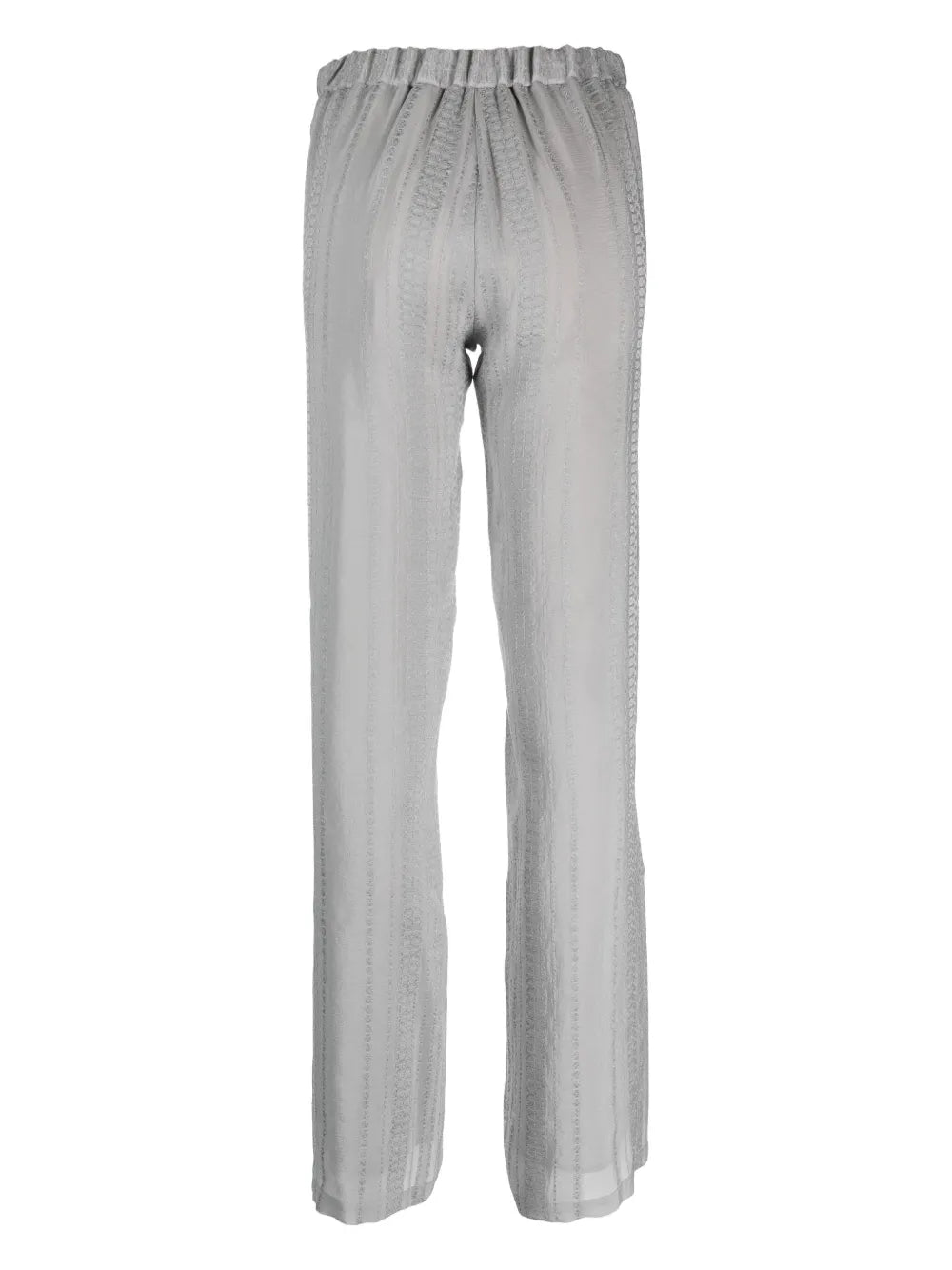 High-Waisted Wide-Leg Trousers