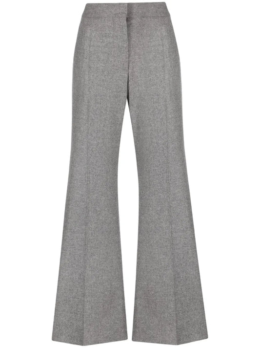 Flared Felted Trousers