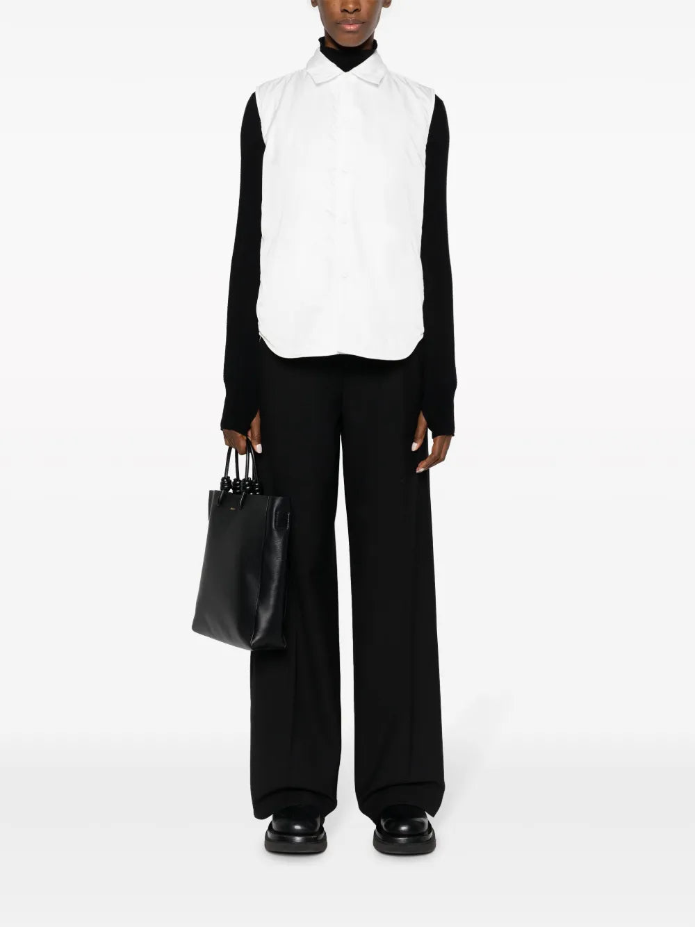Press-Stud Padded Gilet