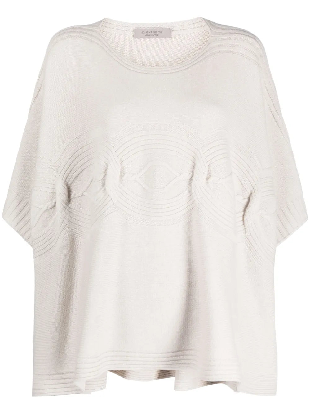 Fine-Knitted Kaftan Jumper