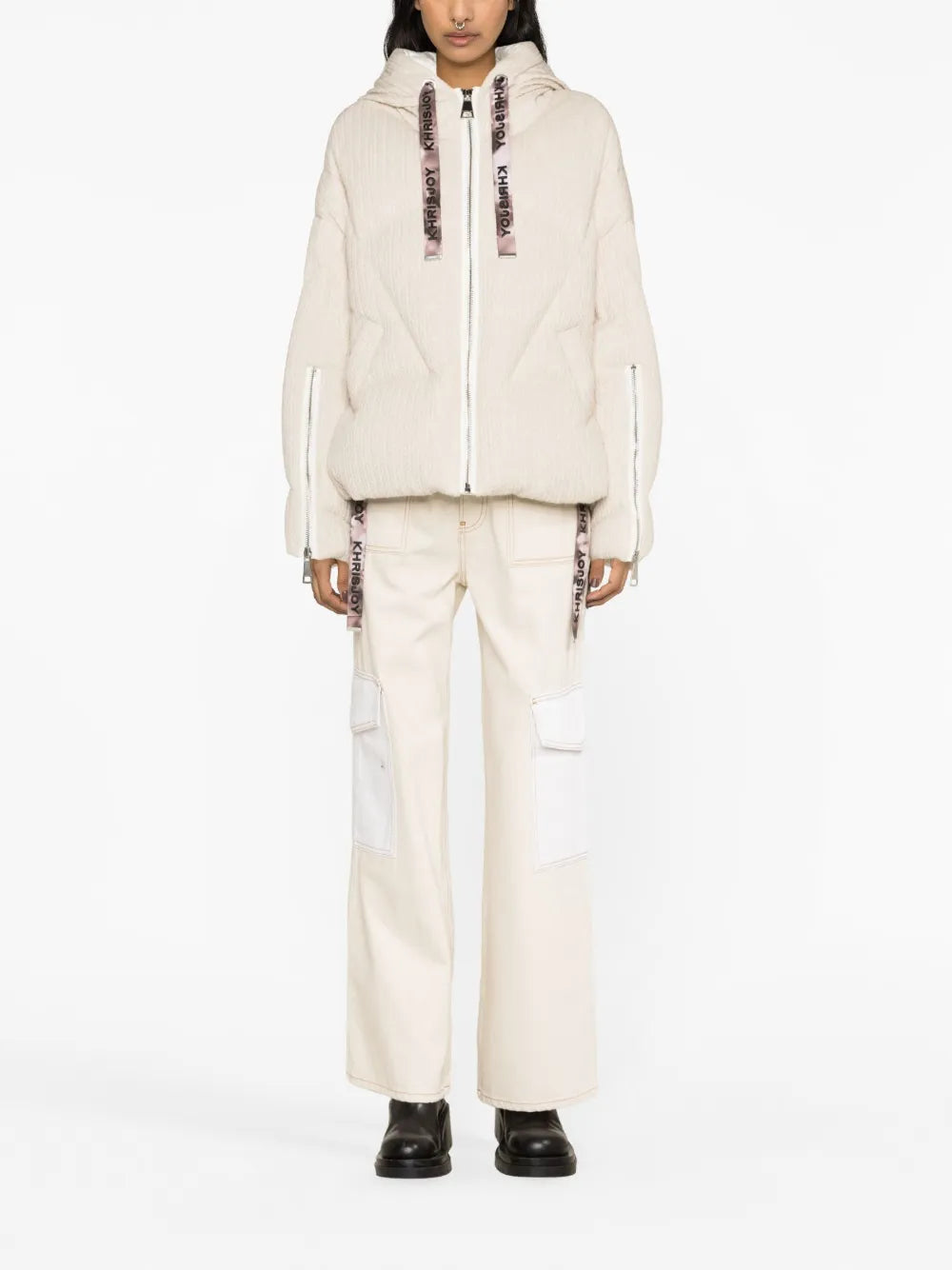 Khris Knitted Puffer Jacket