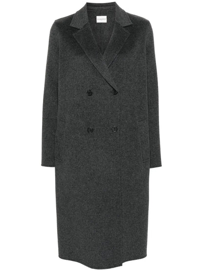Double-Breasted Wool Coat