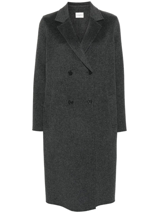 Double-Breasted Wool Coat
