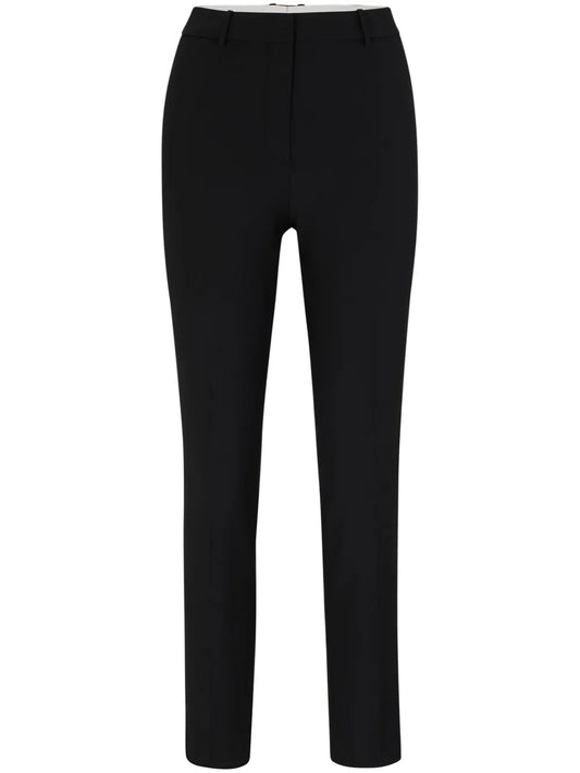 Virgin Wool Cropped Trousers