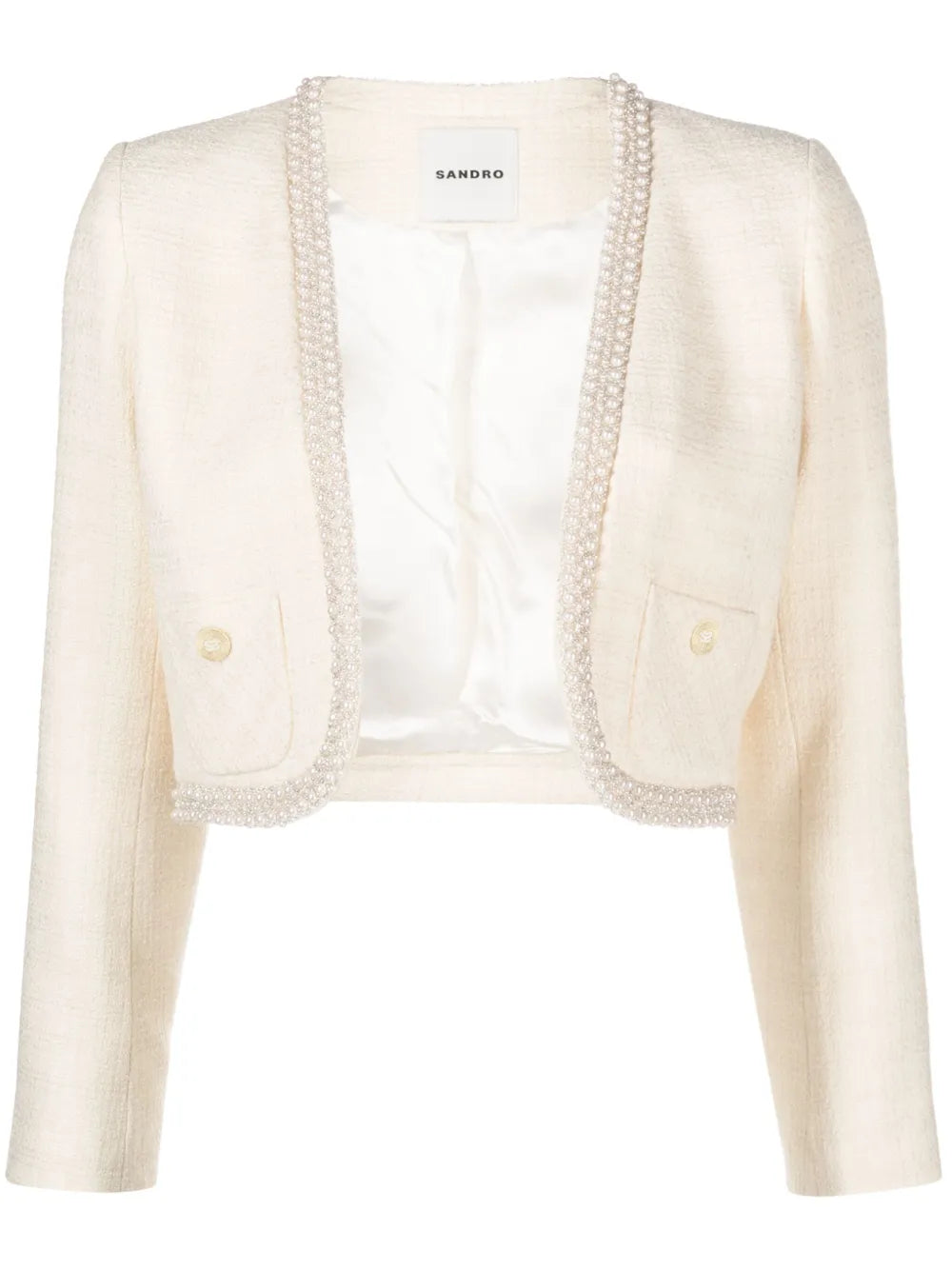 Cropped Tweed Jacket