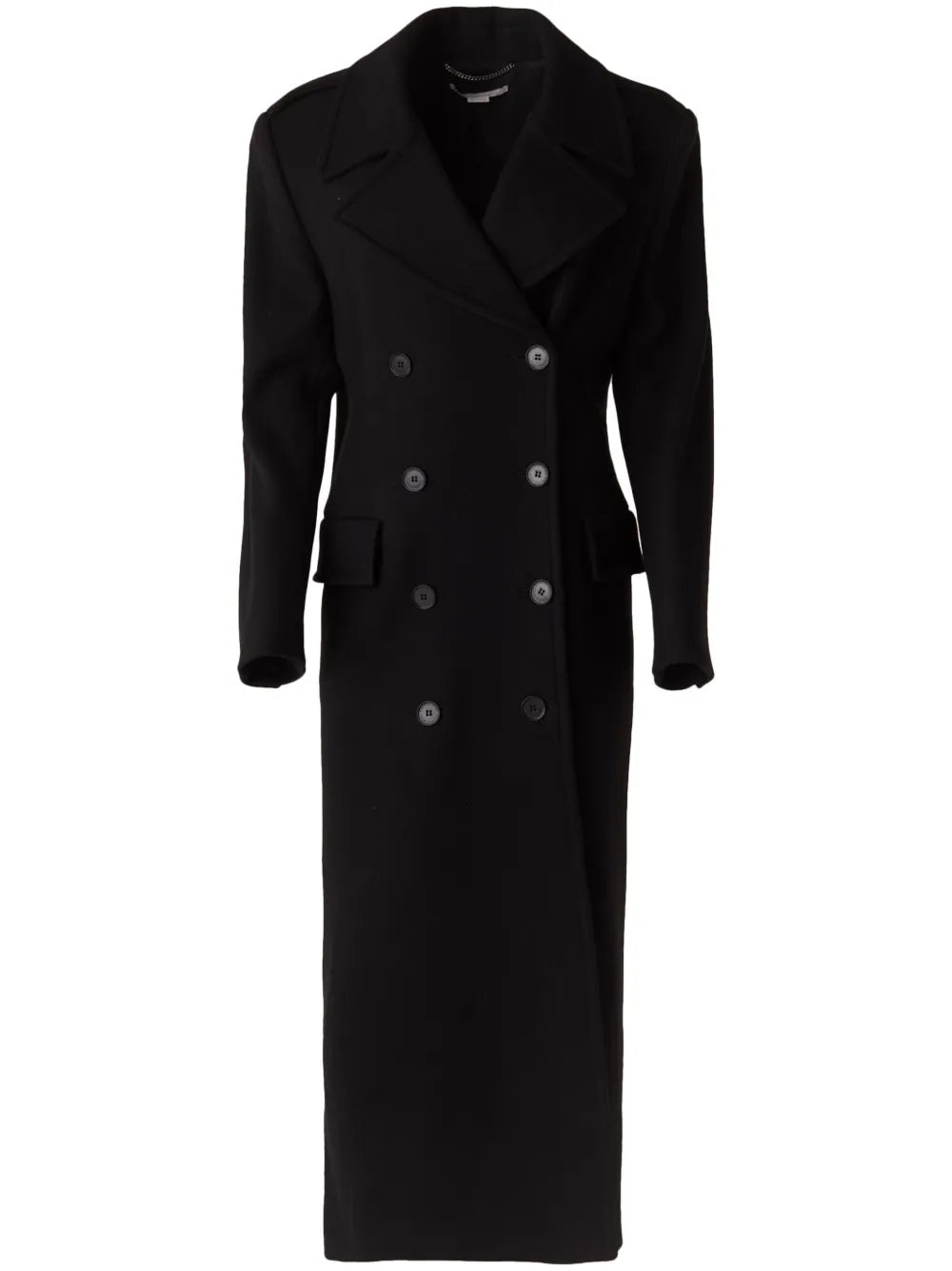 Double-Breasted Wool Coat
