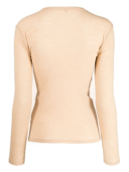 Fine-Knit Wool Jumper