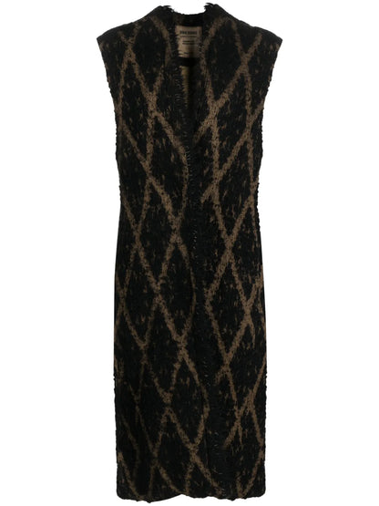 Diamond-Pattern Gilet