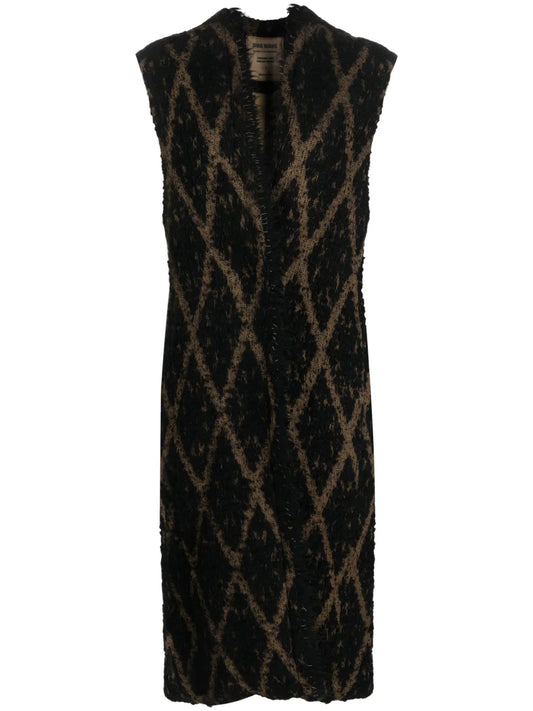 Diamond-Pattern Gilet