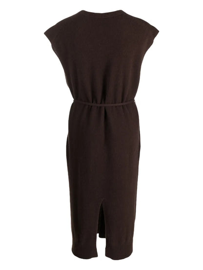 V-Neck Cashmere Cardi-Coat