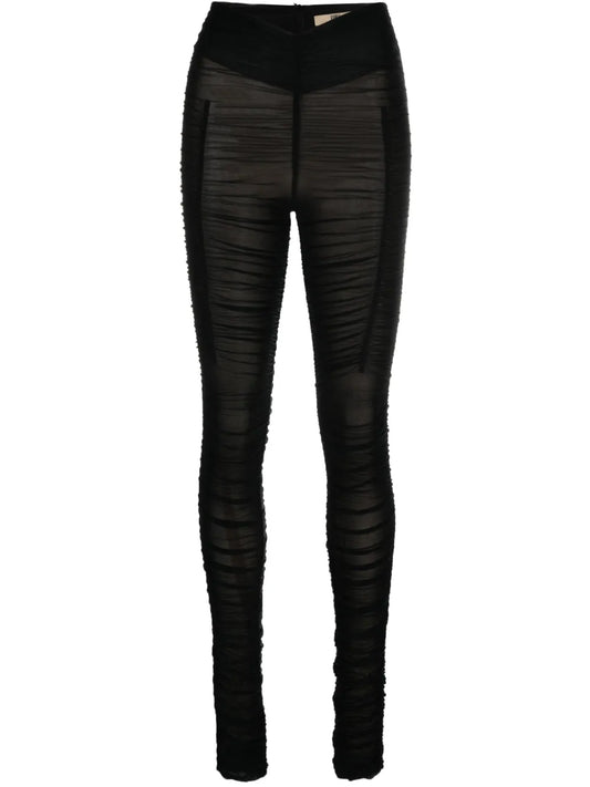 Ocilia Ruched Mesh Trousers