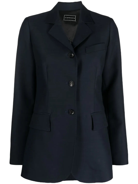 Single-Breasted Notched Blazer