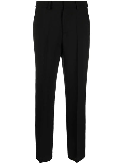 Tapered-Leg Tailored Trousers