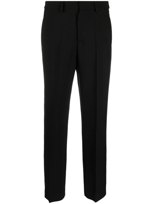 Tapered-Leg Tailored Trousers