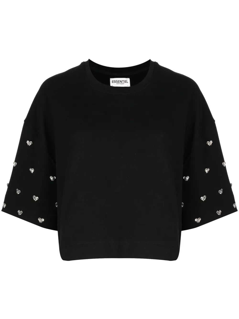 Etui Rhinestone-Embellished Sweatshirt