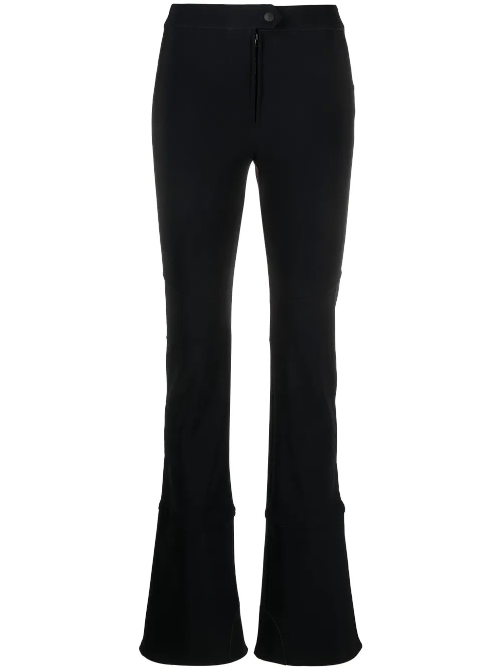 High-Waist Flared Trousers