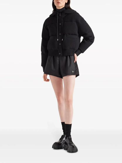 Wool-Cashmere Down Jacket