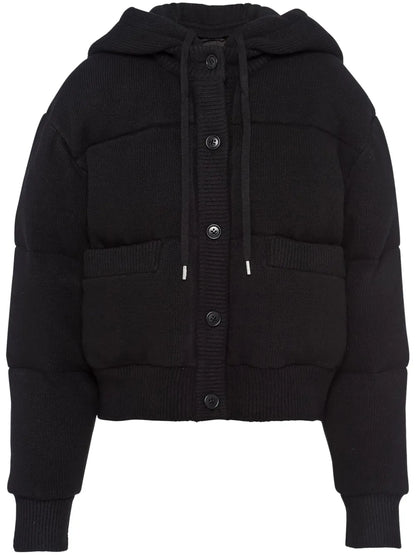 Wool-Cashmere Down Jacket