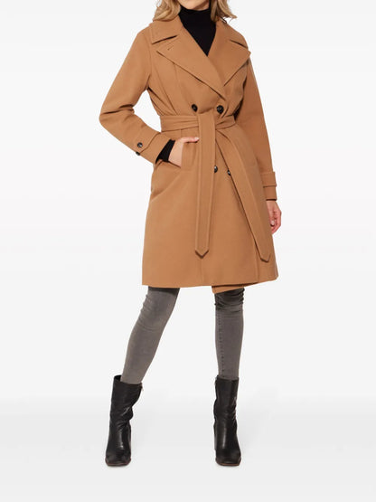 City Double-Breasted Coat