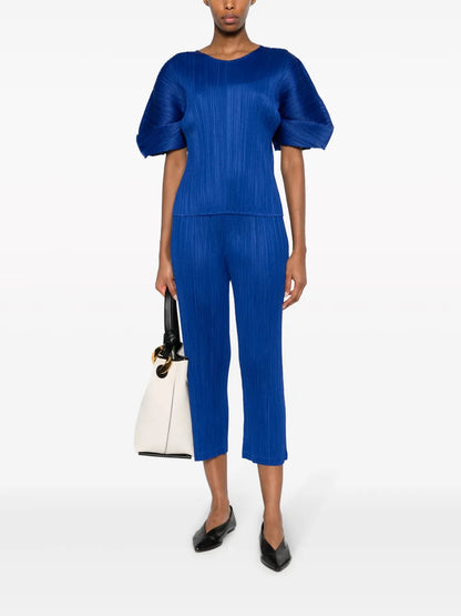 Monthly Colors August Plissé Blouse