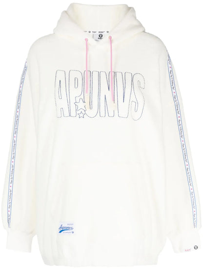 Logo-Embroidered Drawstring Hoodie