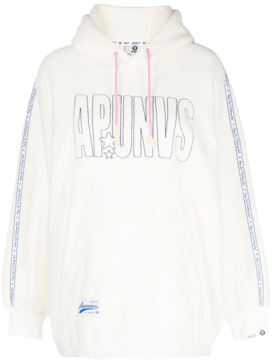 Logo-Embroidered Drawstring Hoodie
