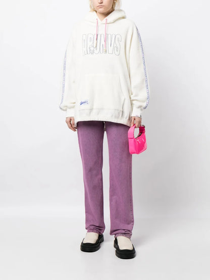 Logo-Embroidered Drawstring Hoodie