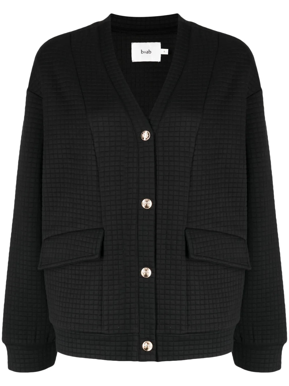 V-Neck Oversized Jacket