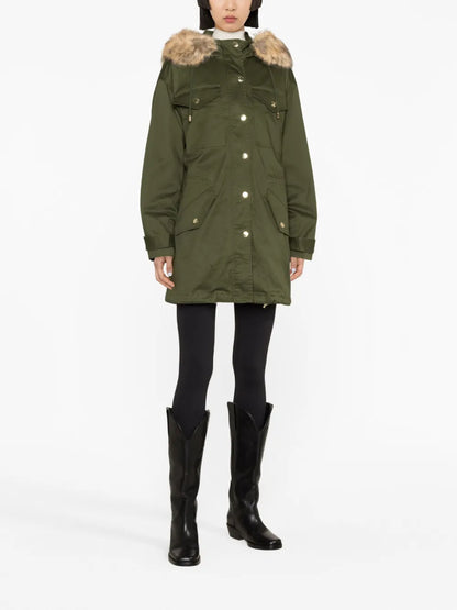Faux Fur-Trim Parka